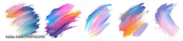 Fototapeta PNG Abstract pastel backgrounds painting transparent background.