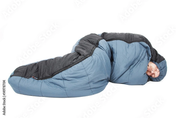 Fototapeta sleeping bag