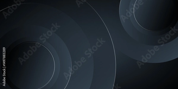Fototapeta dark gray arrows abstract background design.  Vector abstract graphic design banner pattern background template. Vector illustration for presentation design. Can be used for business, corporate. 