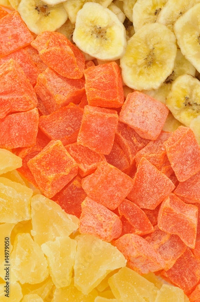 Obraz Dried tropical fruits