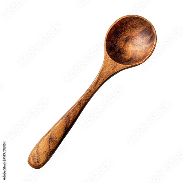 Obraz Wooden spoon, handcrafted, simple design