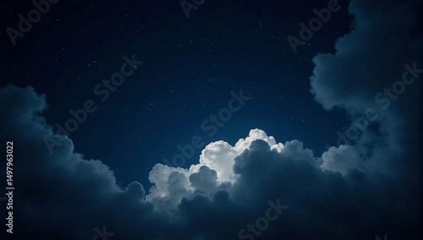 Obraz sky and clouds