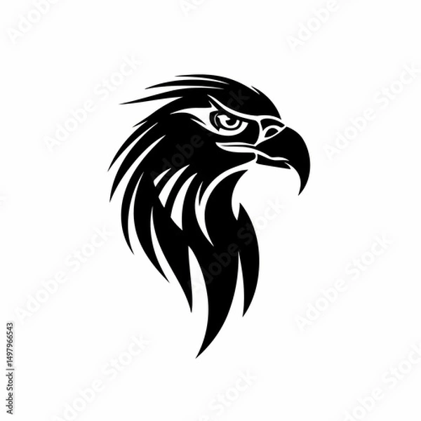 Obraz eagle head tattoo