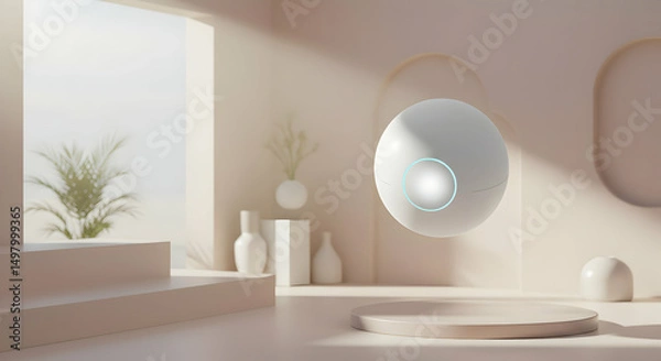 Obraz Modern orb design interior