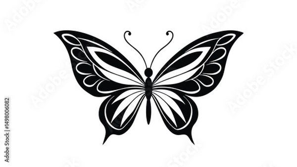 Obraz Elegant Butterfly in Flight