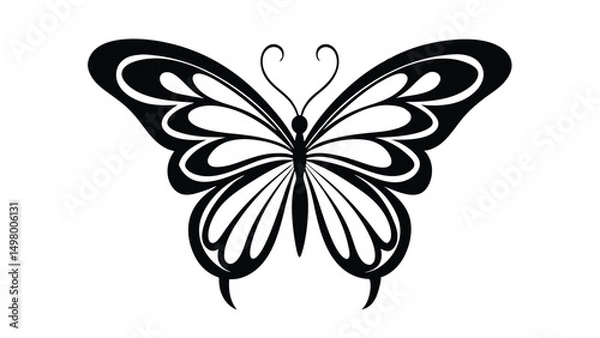 Obraz Elegant Butterfly in Flight