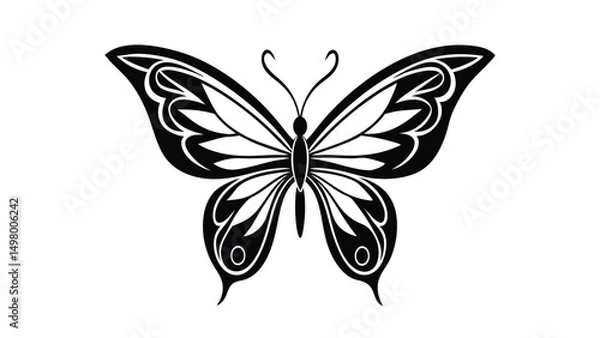 Obraz Elegant Butterfly in Flight