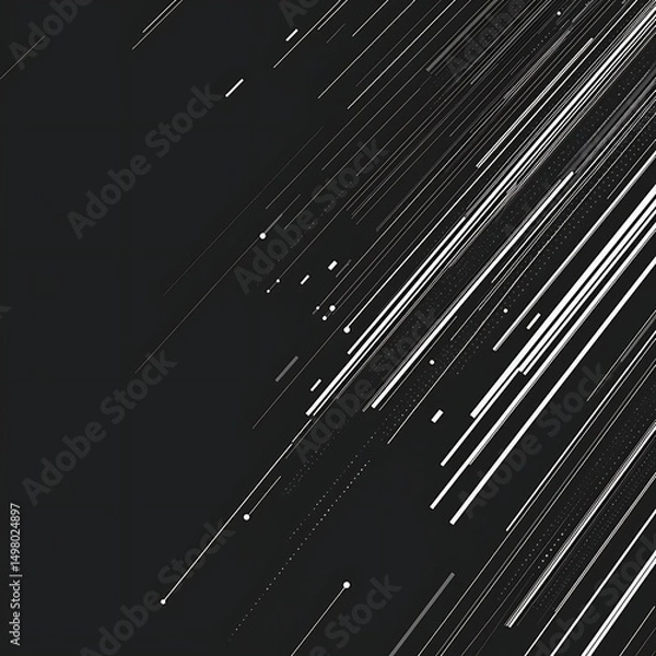 Fototapeta Abstract diagonal lines