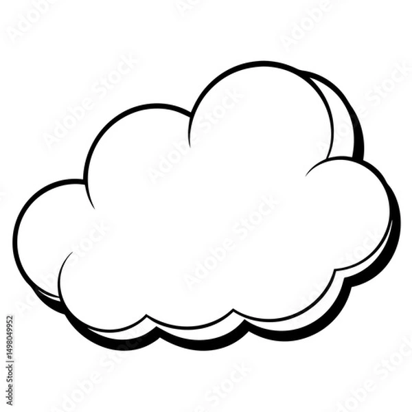 Fototapeta cloud computing concept