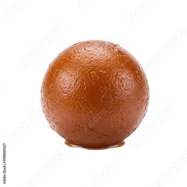 Fototapeta Gulab jamun sweet dessert isolated on transparent background