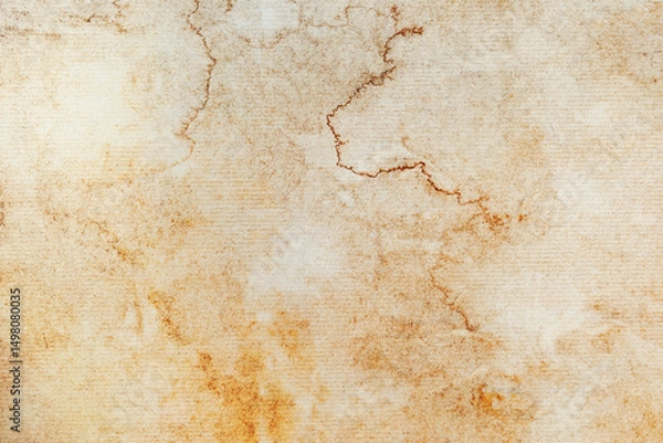 Fototapeta Macro of  old wrapping paper, vintage background