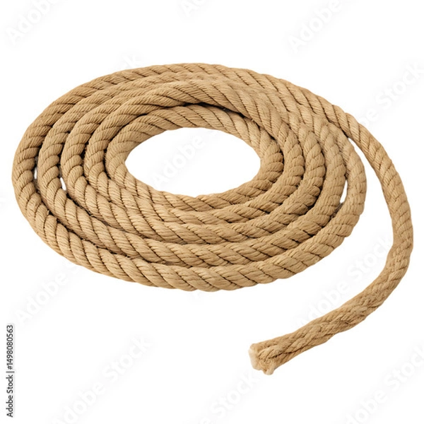 Obraz rope isolated on white background