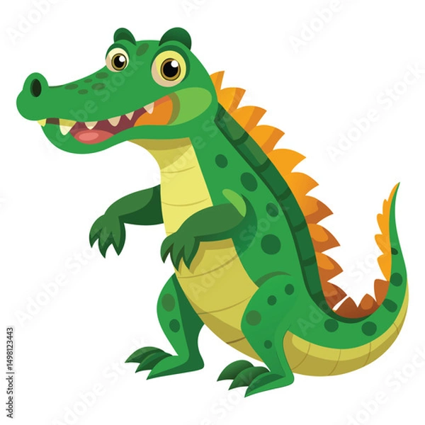 Obraz Clumsy crocodile