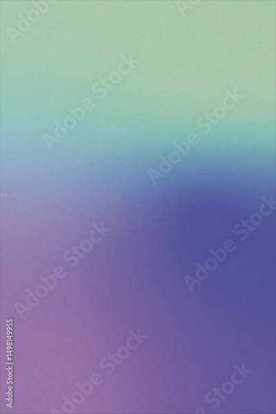 Fototapeta soft grainy abstract color gradient background with fine grain noise blur