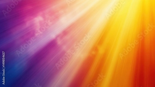 Fototapeta Vibrant Colorful Background with Radiant Light and Soft Textures