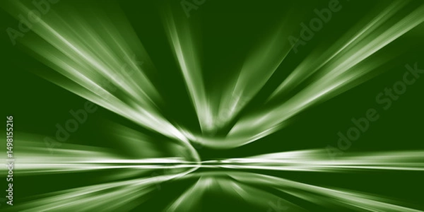 Obraz abstract green fractal background design