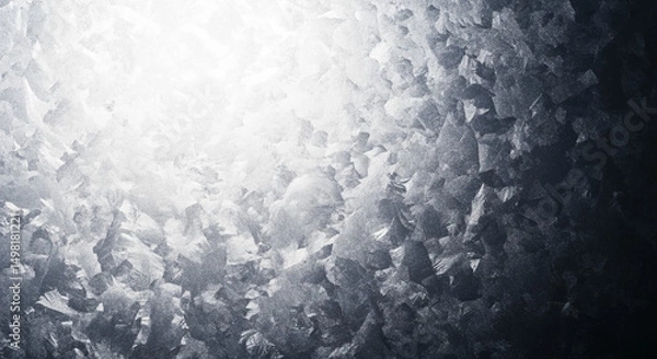Obraz Crystalline ice texture abstract background light gradient