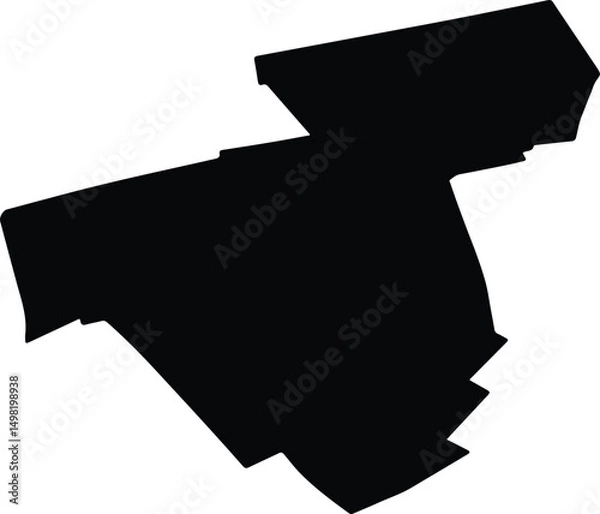 Obraz AMARU Romania silhouette map