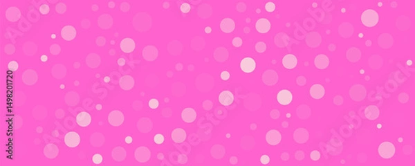 Fototapeta Pink rose halftone pattern. Retro comic gradient background. Pixelated dotted texture overlay.