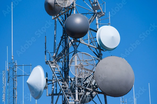 Obraz Telecommunications tower