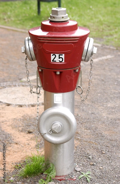 Fototapeta Feuerwehr Hydrant