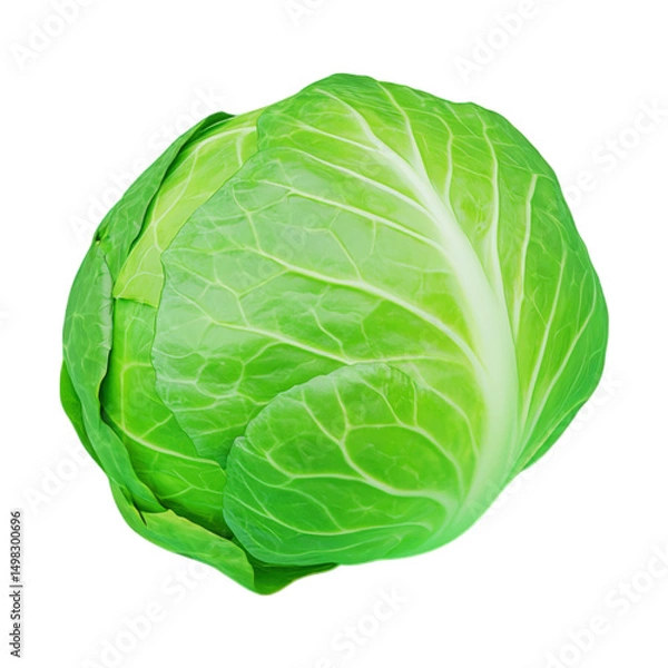 Fototapeta Isometric Brussels sprouts with soft lighting tiny