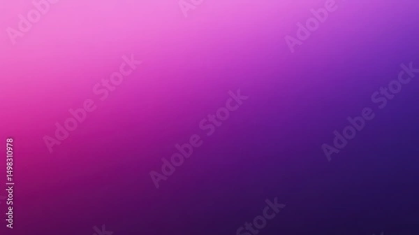 Fototapeta Gradient blending shades of deep magenta and indigo, creating a soft transition