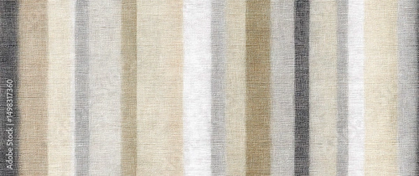 Fototapeta vintage striped fabric backdrop - Seamless , pattern , background , tile