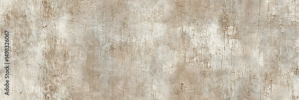 Fototapeta weathered wooden surface with distressed white hue backdrop - Seamless , pattern , background , tile
