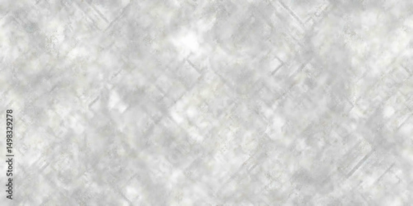 Fototapeta Worn, vintage-style, grayish-hued, repetitive texture backdrop - Seamless , pattern , background , tile
