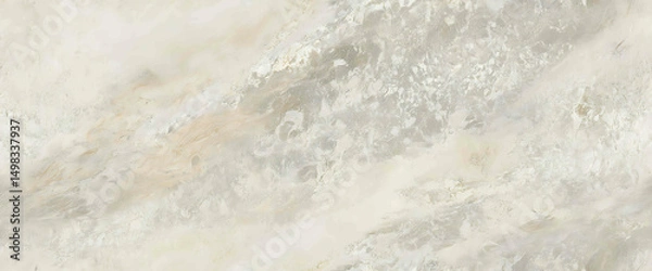 Fototapeta Creamy marble digital tile covering - Seamless , pattern , background , tile