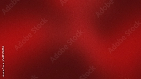 Fototapeta elegant Red abstract background, red gradient with noise.