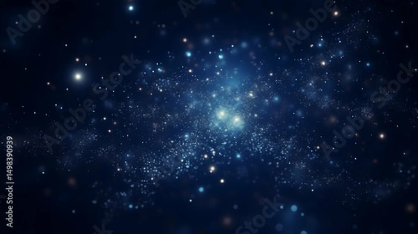 Fototapeta space background with stars