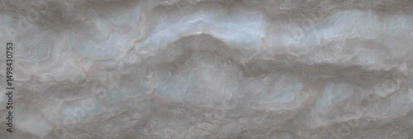 Fototapeta Natural background with gray onyx-like marble texture - Seamless , pattern , background , tile