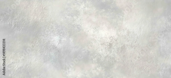 Fototapeta Creamy-textured wall, rough gray background - Seamless , pattern , background , tile