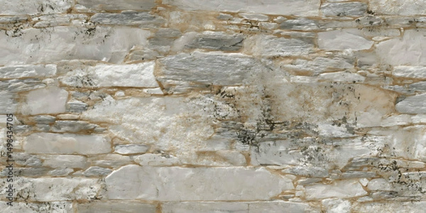 Fototapeta rock barrier - Seamless , pattern , background , tile