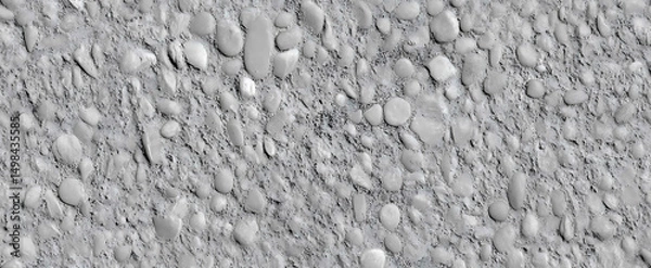 Fototapeta Stone-like pebbles, textured cement wall, sandstone-hued backdrop - Seamless , pattern , background , tile