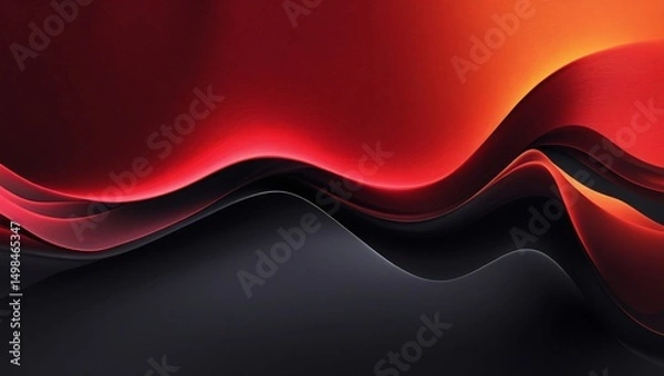 Obraz red abstract background