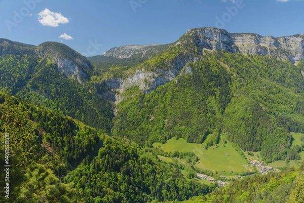 Obraz Du pas du Roc, à Champlaitier