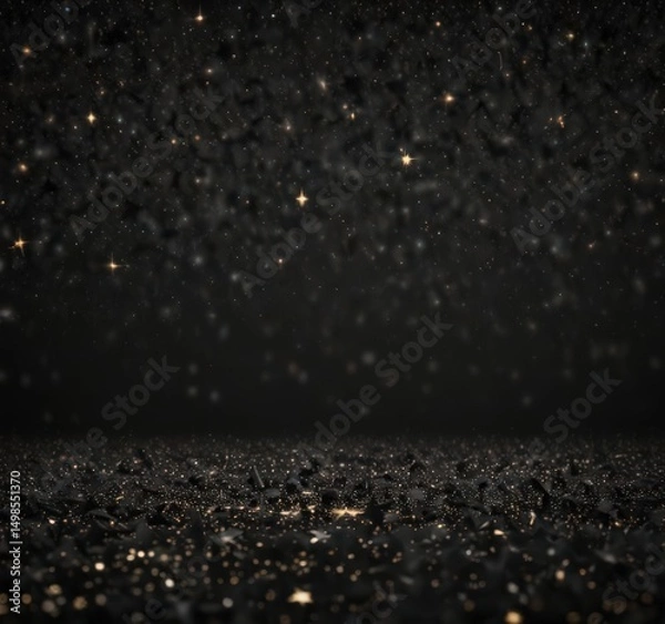 Obraz Myriad stars glitter across a velvet black backdrop ,  distant,  constellations