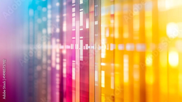 Fototapeta Colorful Abstract Background A Vibrant Display of Light and Color Gradients in a Modern Design