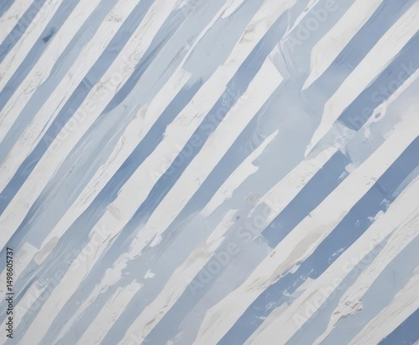 Fototapeta Subtle blue and white nautical stripe pattern, ideal for web design ,  design,  minimal