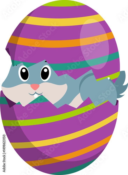 Obraz Easter Egg Illustration