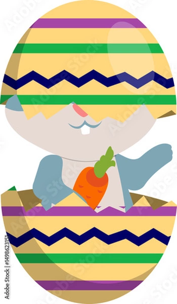 Obraz Easter Egg Illustration