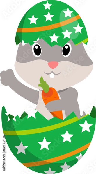 Obraz Easter Egg Illustration