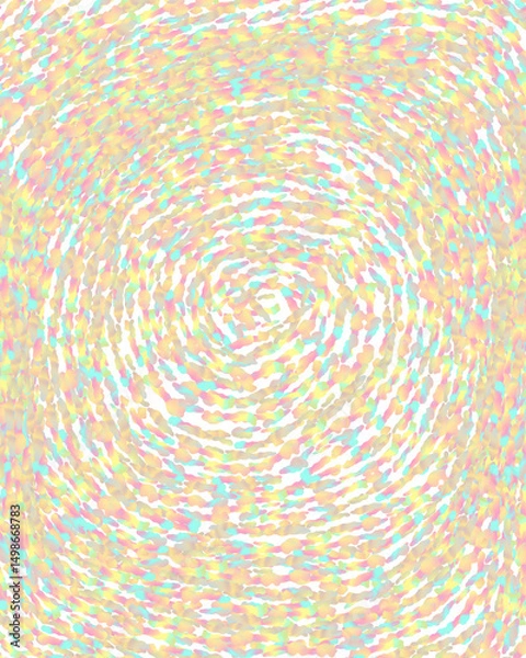 Obraz Creative abstract illustration rainbow color for wallpaper background