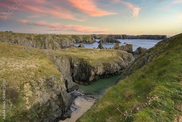 Obraz Belle-Ile in Brittany, seascape 