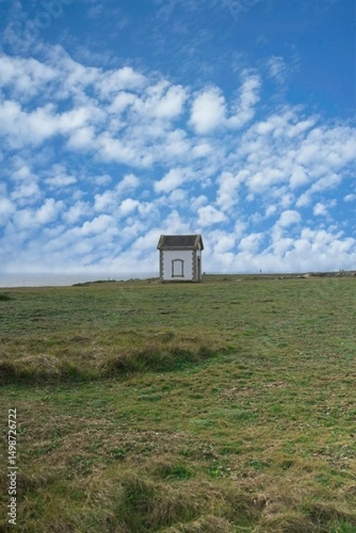 Obraz Belle-Ile in Brittany, the foghorn house
