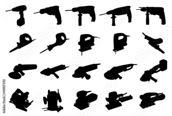 Obraz Outils électriques - Electrical tools (x20)