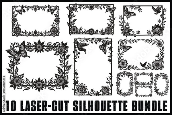 Obraz Nature-Inspired Laser Cut Bundle